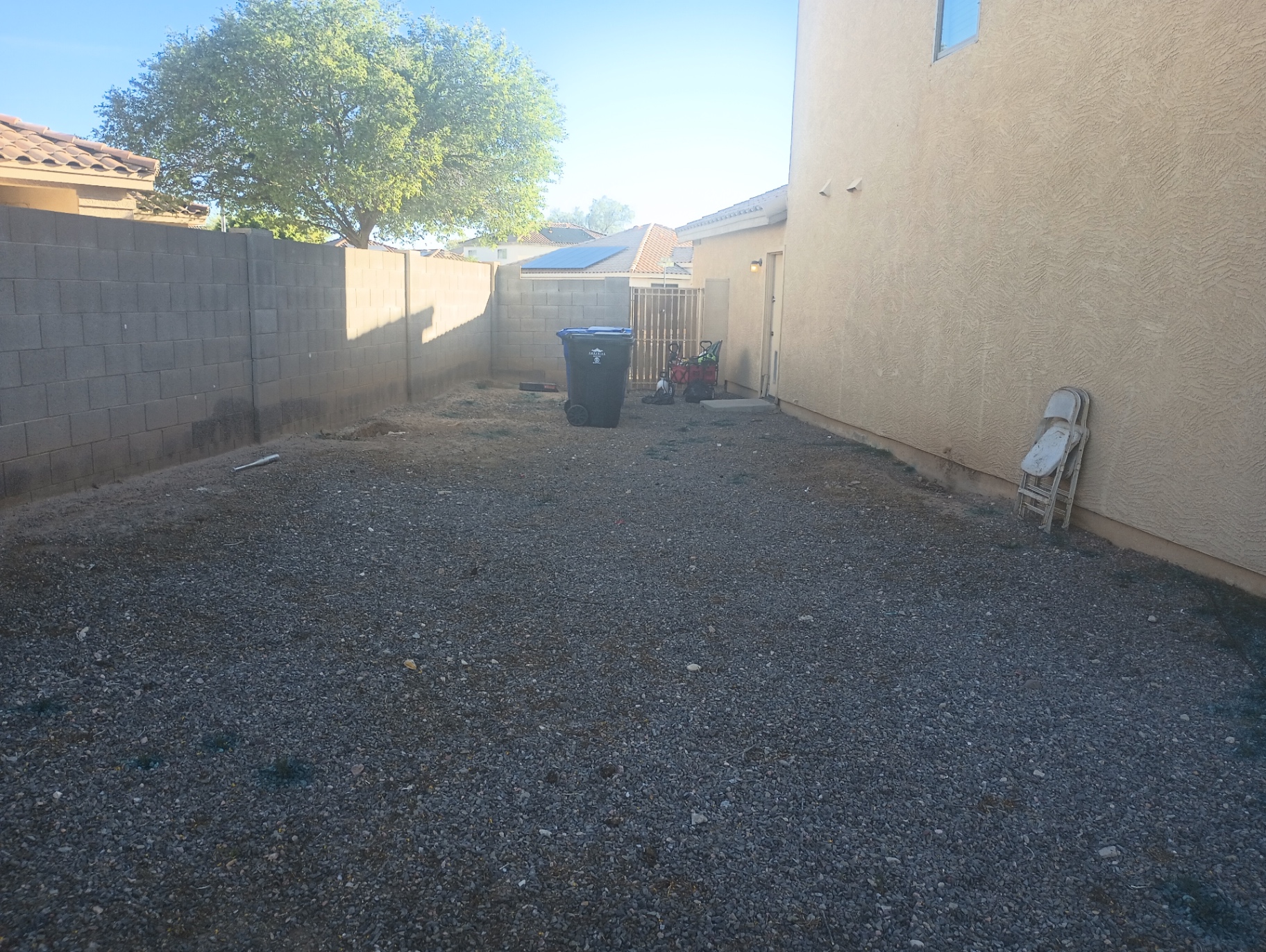 Complete Weed Removal & Yard Cleanup after